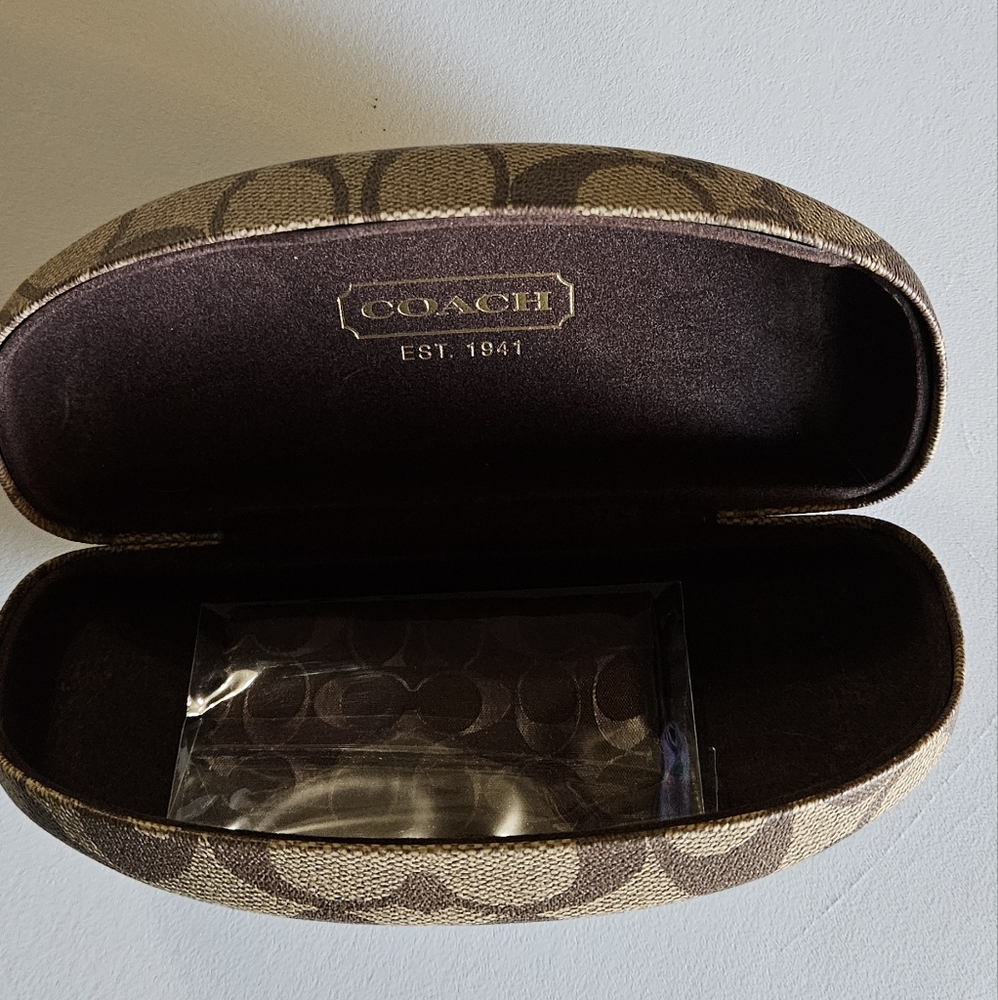 Coach Eye Glass Case